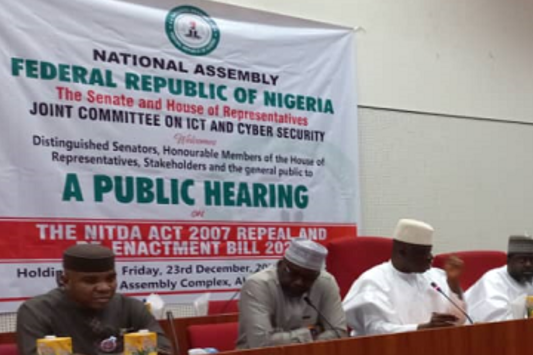 Controversy mars public hearing on NITDA Bill as Senators, Reps clash