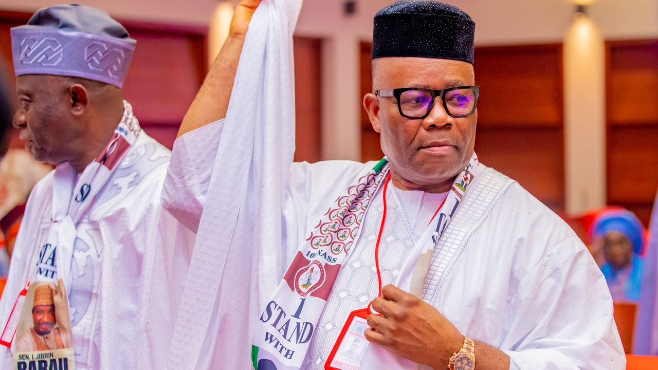 Former Akwa Ibom Governor, Akpabio emerges President of 10th Senate