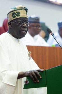 Tinubu budget presentation