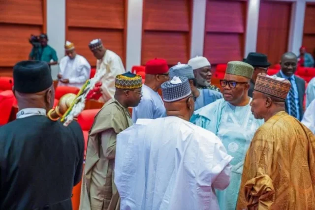 After 6 weeks recess, Senate's resumes with a rowdy session