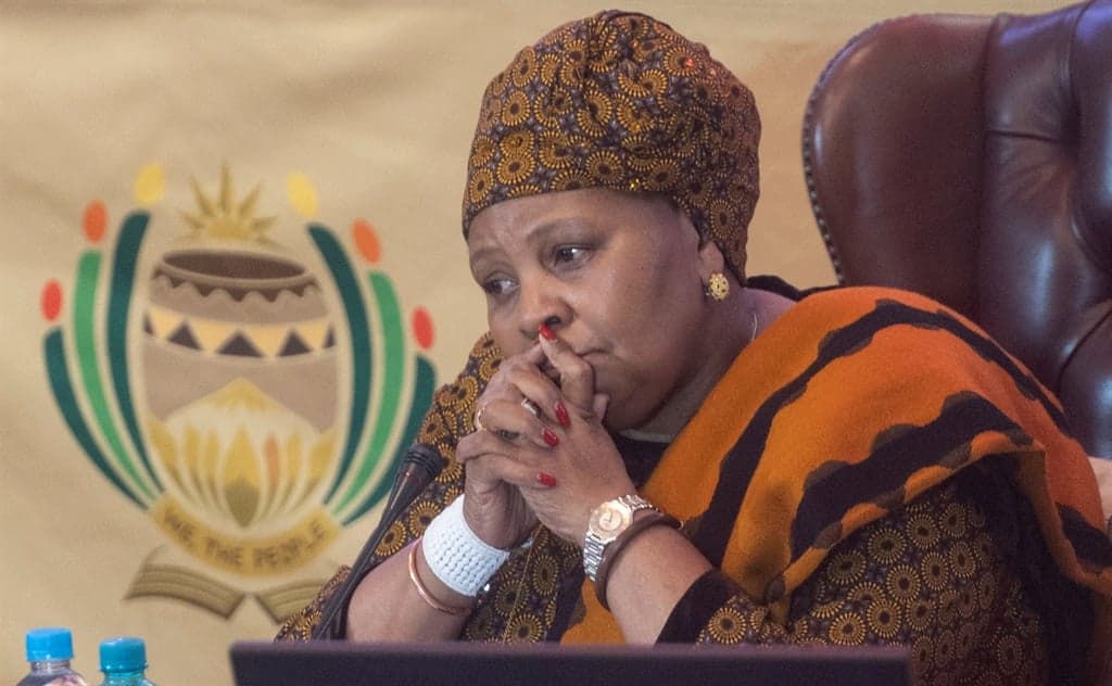 South Africa’s ex-parliament speaker Mapisa-Nqakula arrested in graft probe