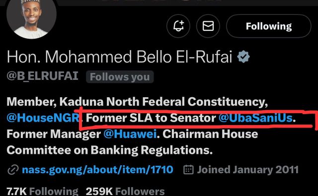 El-Rufai'sX bio