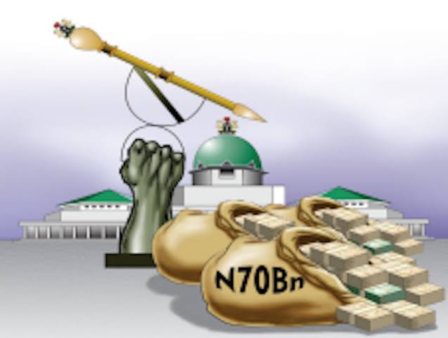 N70 billion for lawmakers...10th house controverst