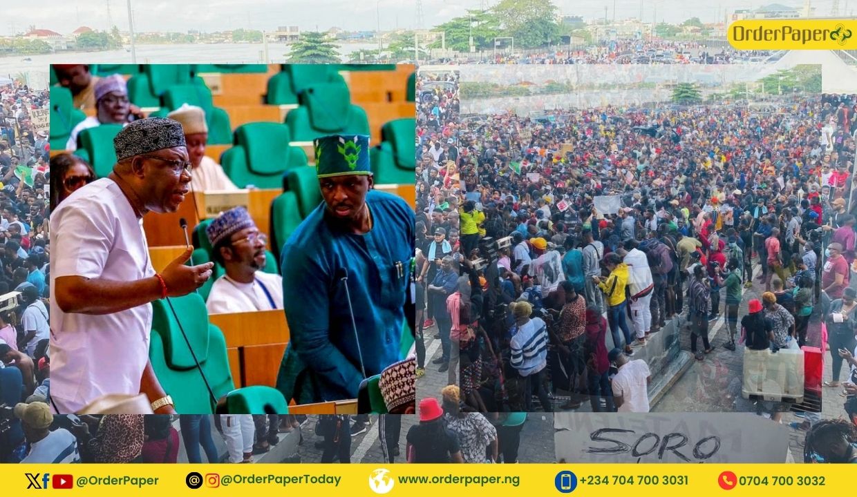 MASS PROTEST: Reps to take 50% pay cut to cushion hardship