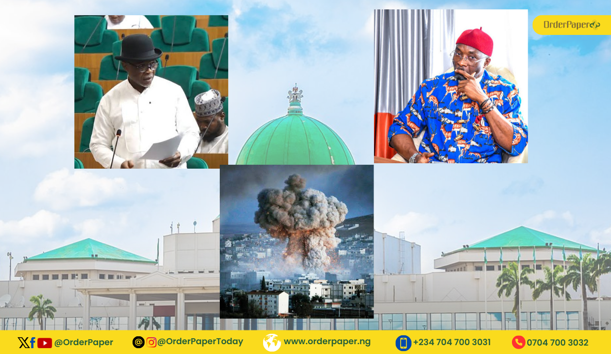 Suicide bombing, cholera, roll call, and reprimand | HOUSE GIST TODAY