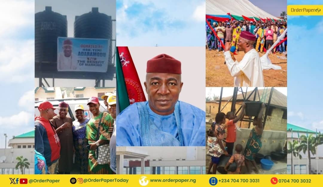 INTERVIEW: Citizens must take ownership of constituency projects – Sen. Adaramodu