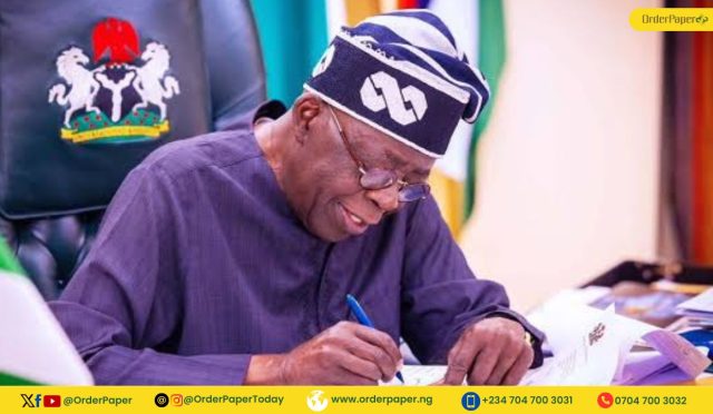 Tinubu forwards tax reform bills to the House of Reps