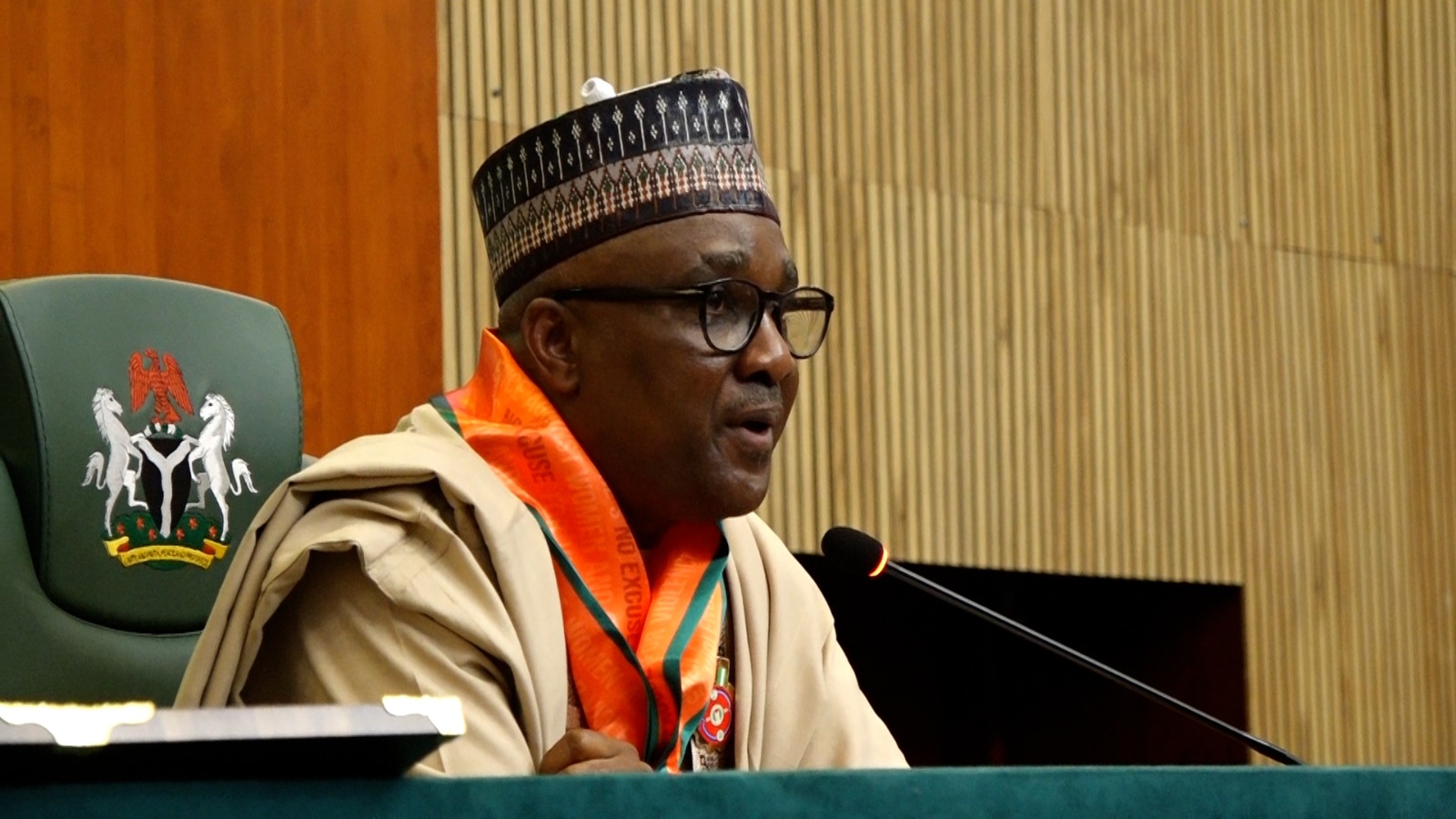 16 Days Activism: Reps adore in orange strips in solidarity to GBV