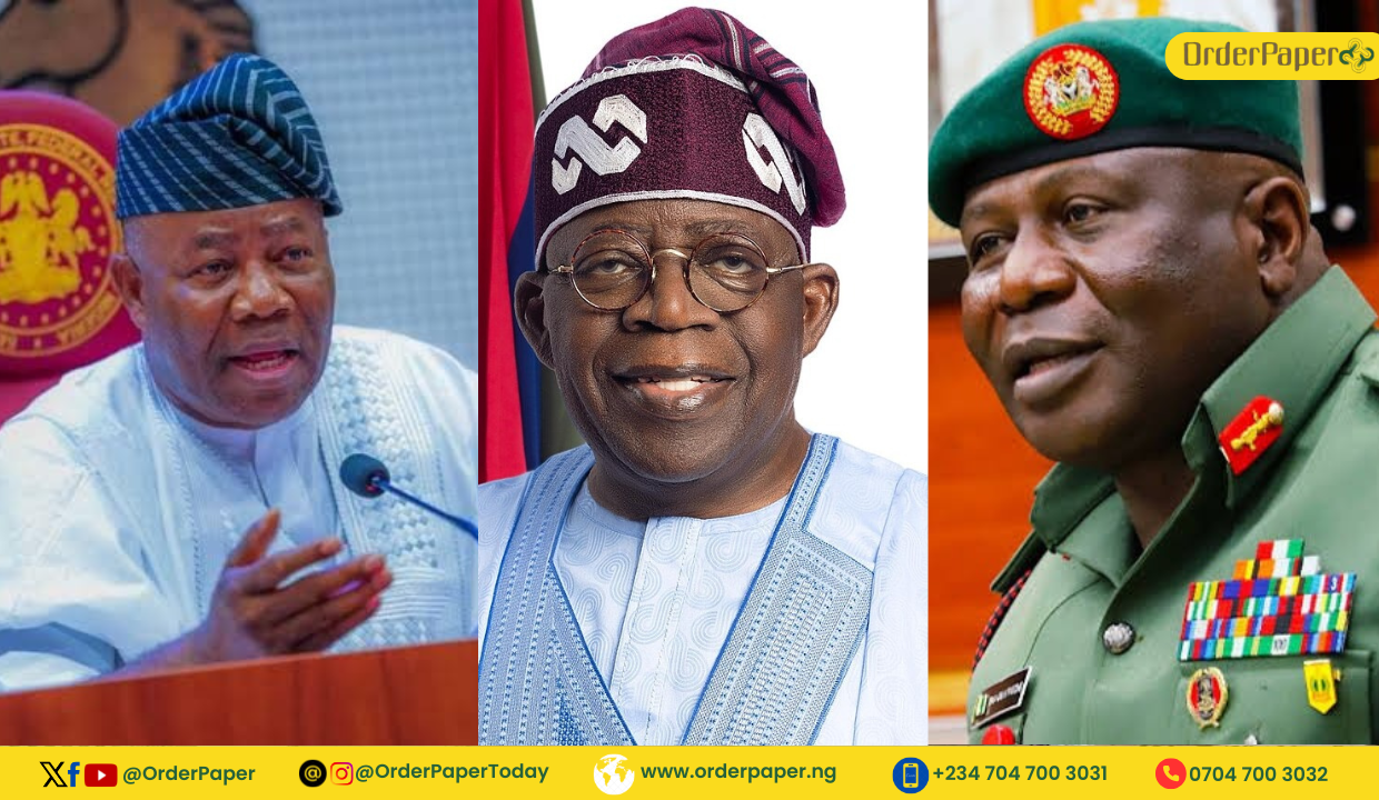 Error in senate sack of tribunal chair and army chief nomination | SENATE GIST TODAY