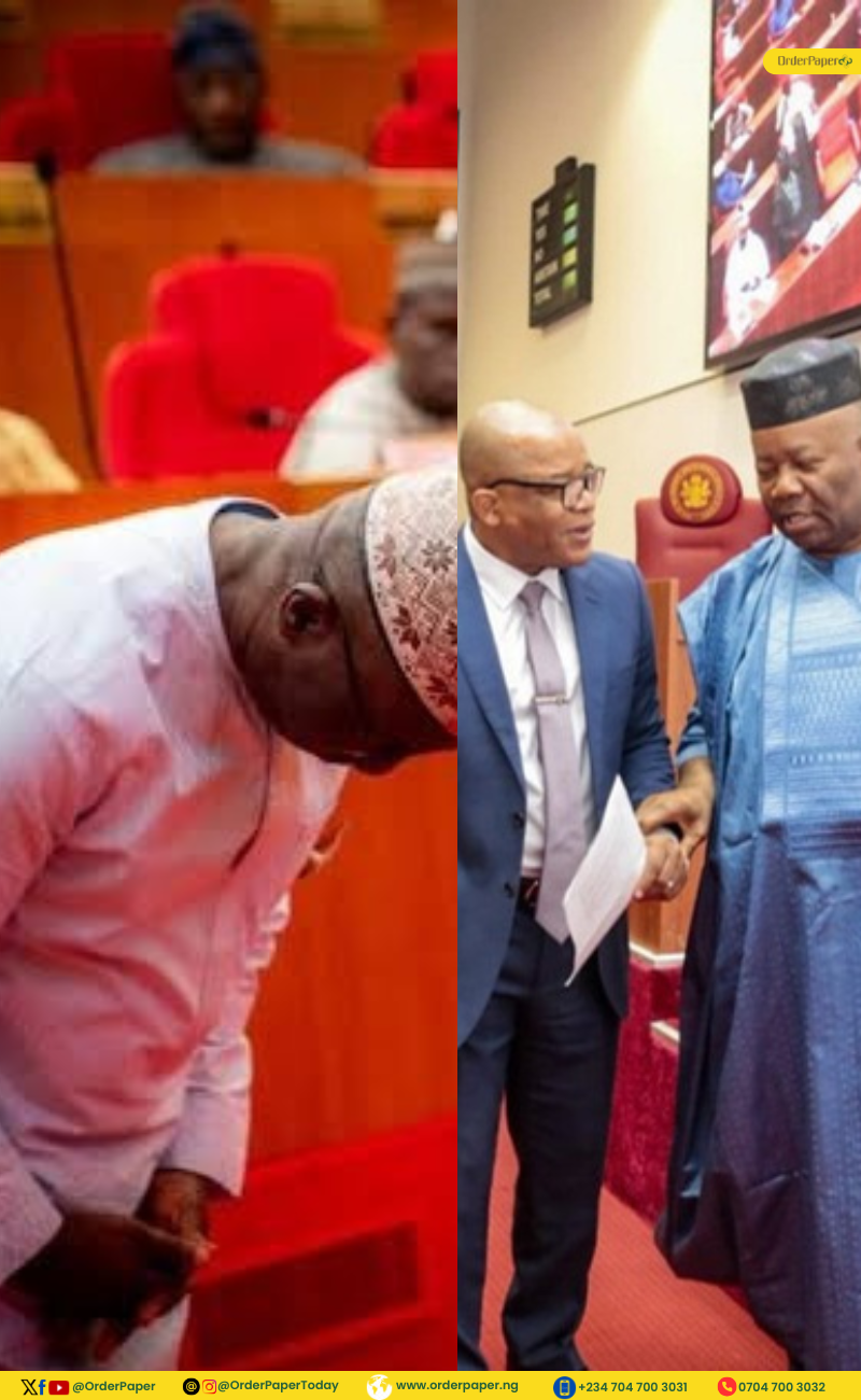 Emotional farewell and a long-neglected road | SENATE GIST TODAY
