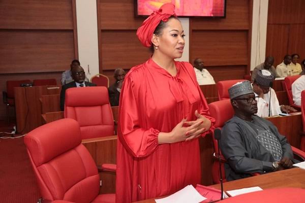 Drama in the Senate: Natasha clashes with Akpabio over seat change