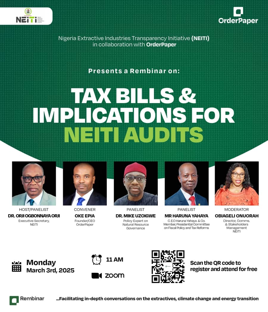 NEITI engages stakeholders on implications of nigeria’s tax reforms