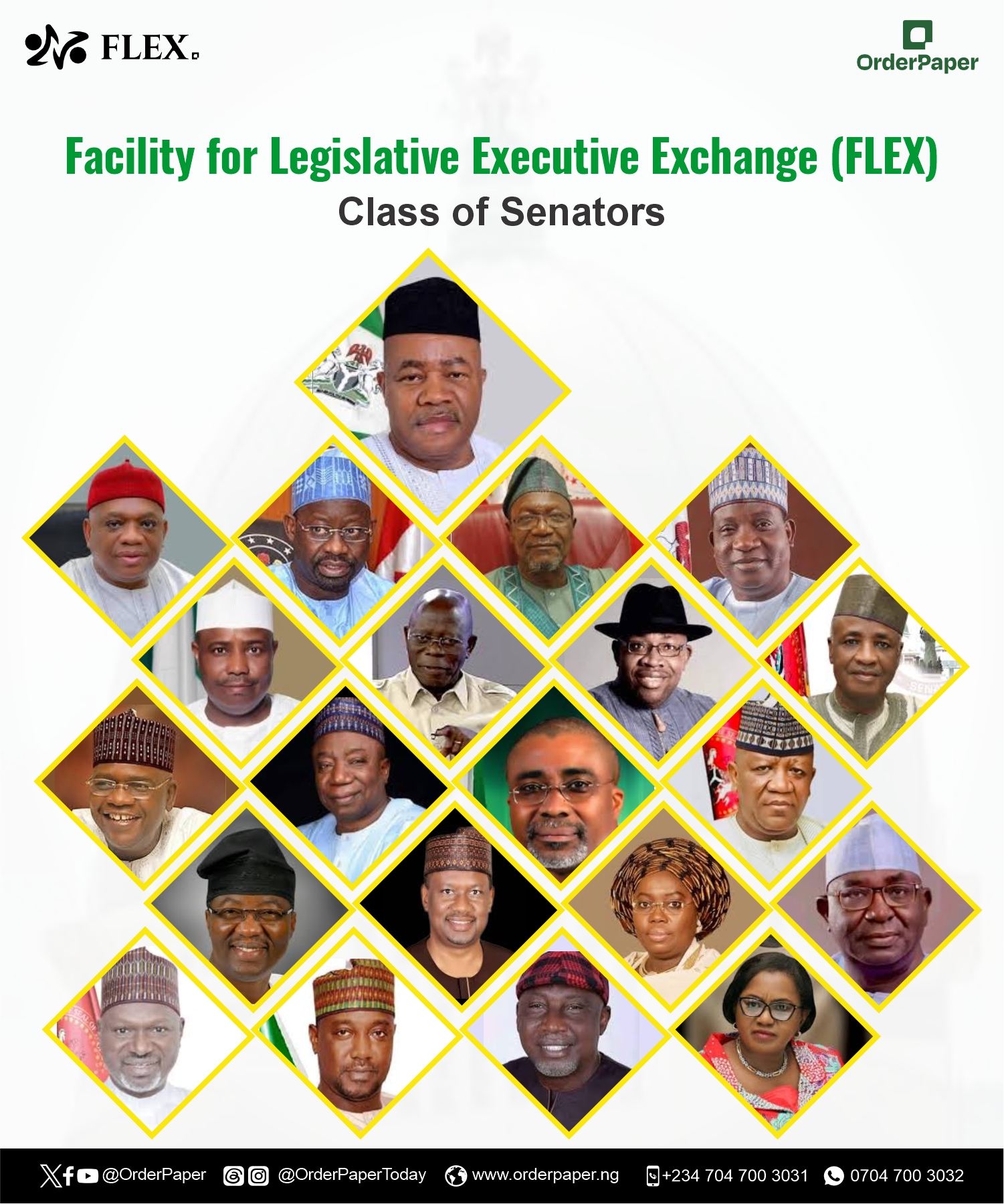 FLEX members from executive to legislature