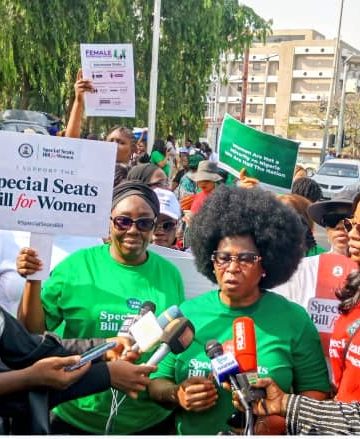 Women groups storm NASS, demand passage of reserved seats bill