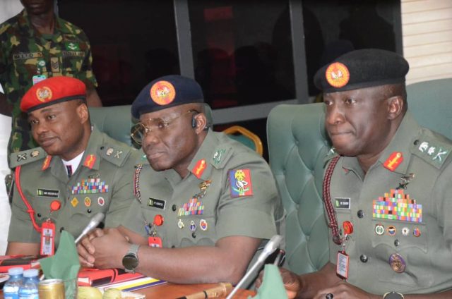 Nigerian Army defen 2026 budget before joint NASS committee 